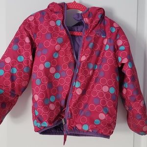 Reversible North Face Girls 3T Winter Jacket